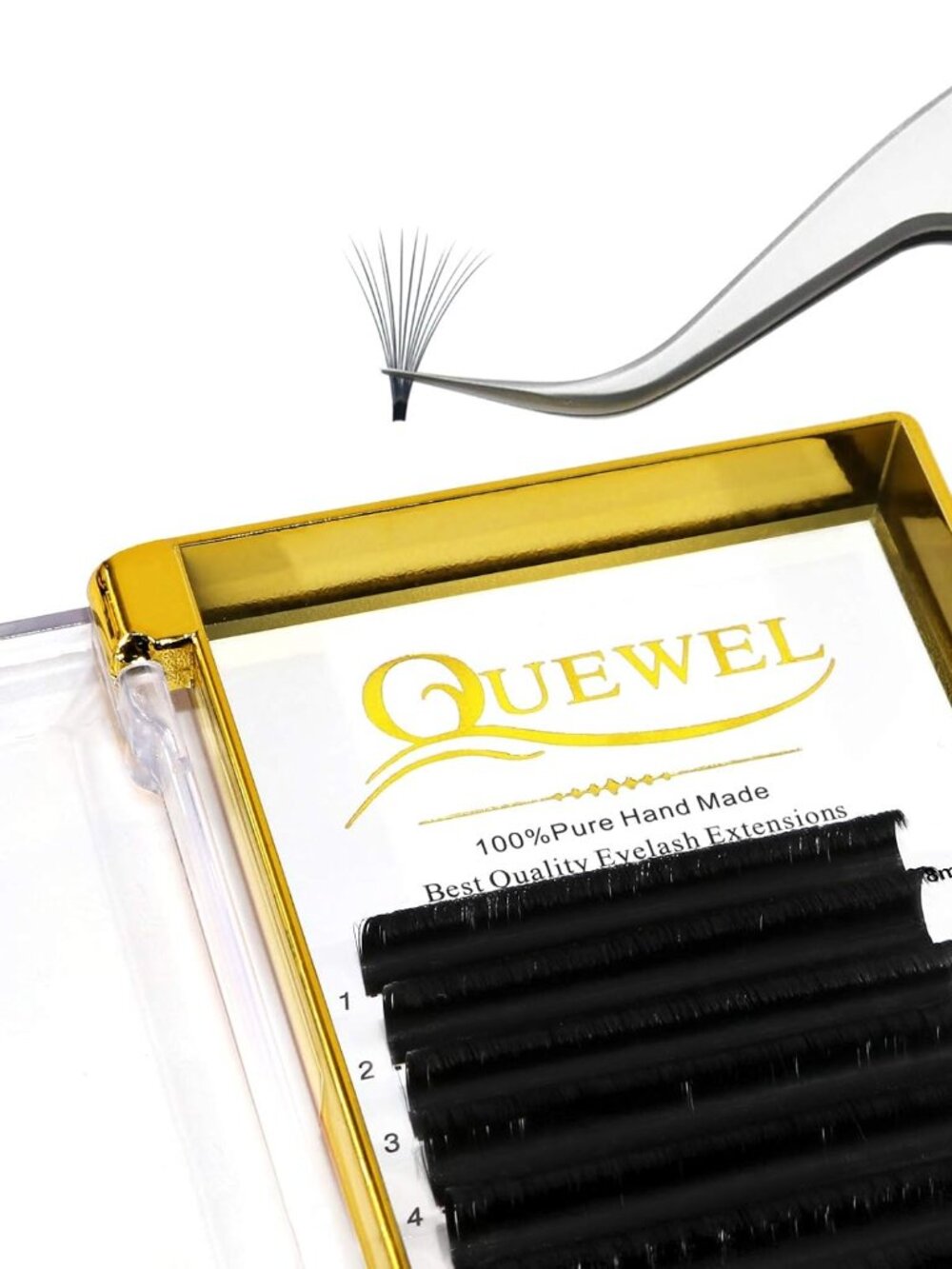 Easy Fan Lash Extensions 0.07mm D Curl Eyelash Extensions 8-15mm